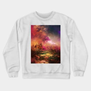 Choppy Waves Crewneck Sweatshirt